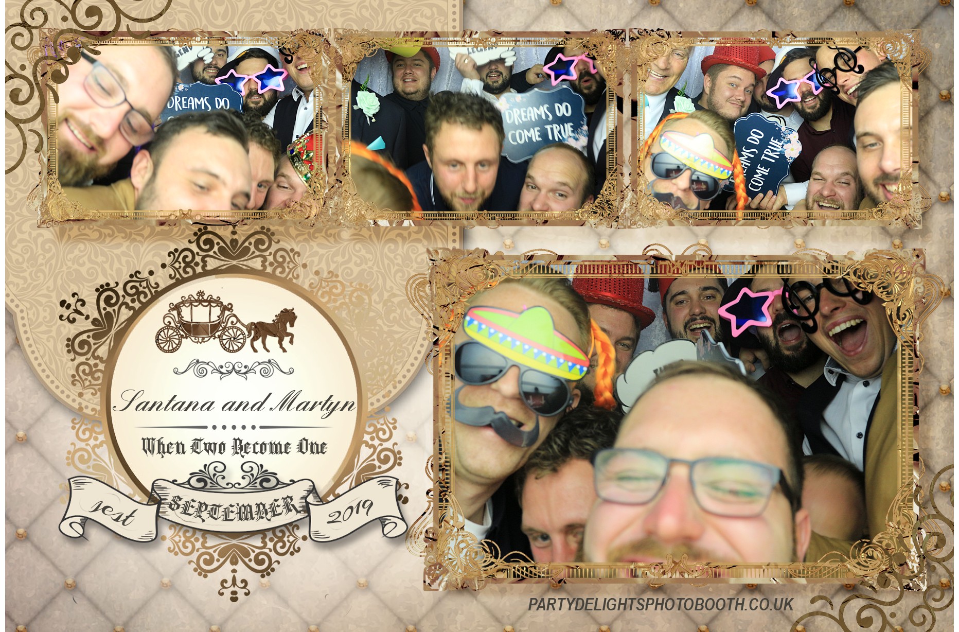 Martyn and Santana’s Wedding - Prints | View more photos from the event at gallery.partydelightsphotobooth.co.uk/u/PartyDelightsPhotoBooth/Martyn-and-Santana’s-Wedding-Prints